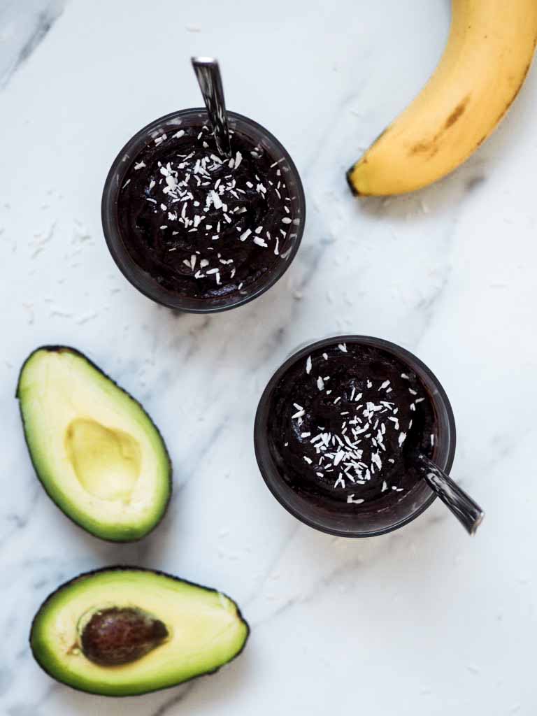 Sund chokolade mousse med avocado