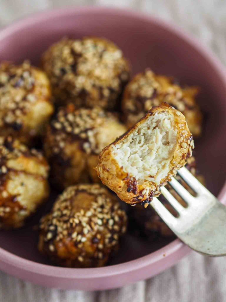 asiatiske kyllingefrikadeller