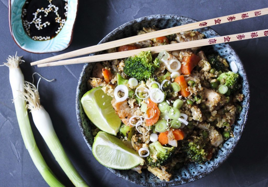 Fried rice quinoa 1 friedquinoa1