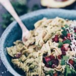 Sund spaghetti carbonara med avocado 1