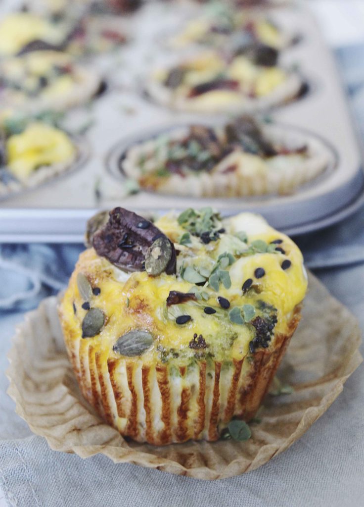 Æggemuffins til madpakken 1 Æggemuffins til madpakken