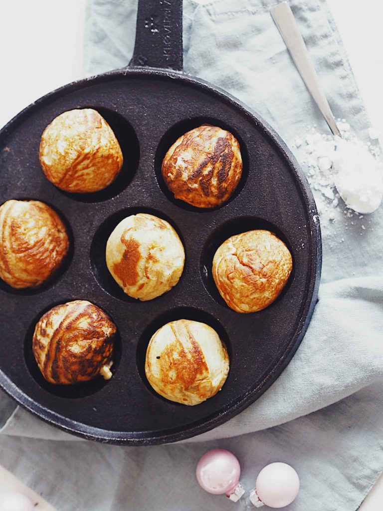 Klassiske æbleskiver med kærnemælk