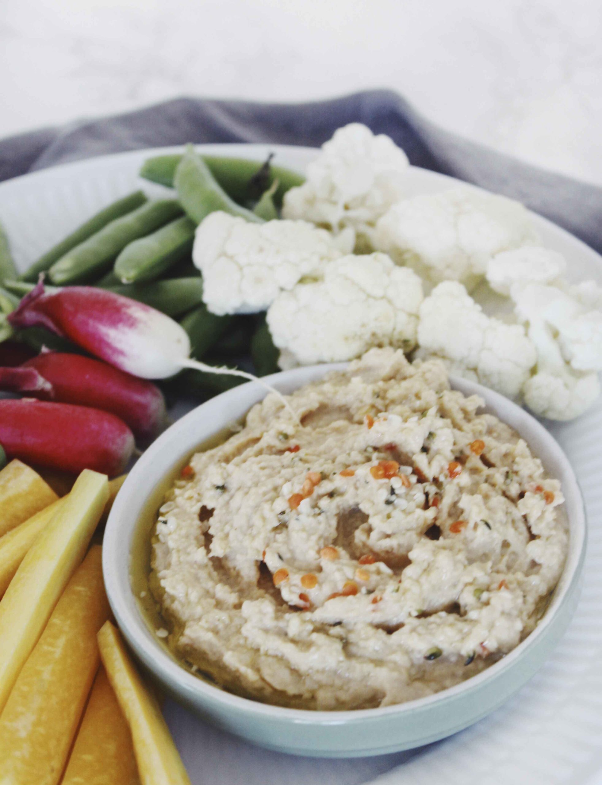 Linse hummus