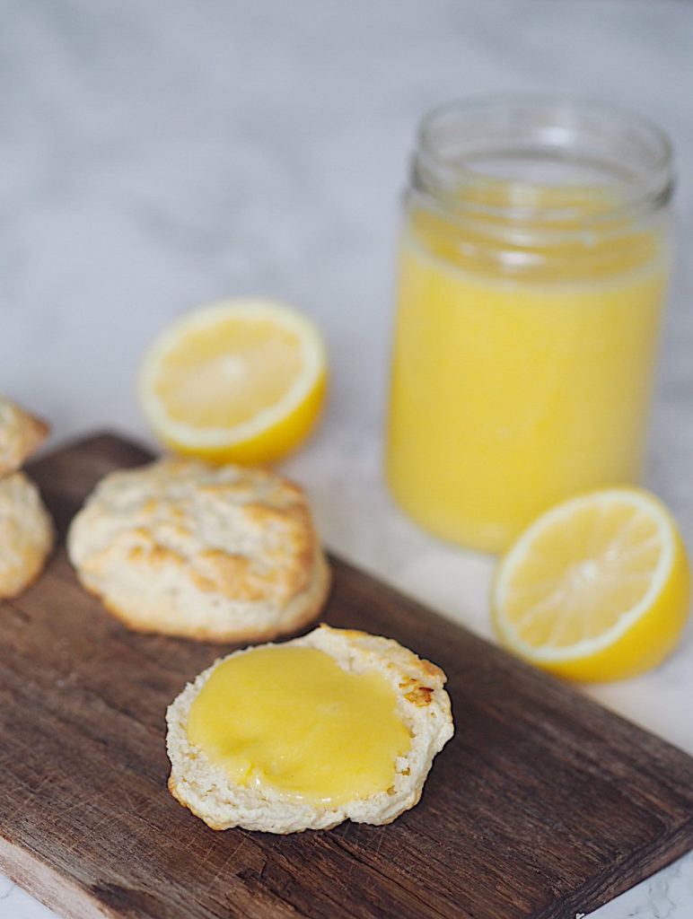 Hjemmelavet lemon curd