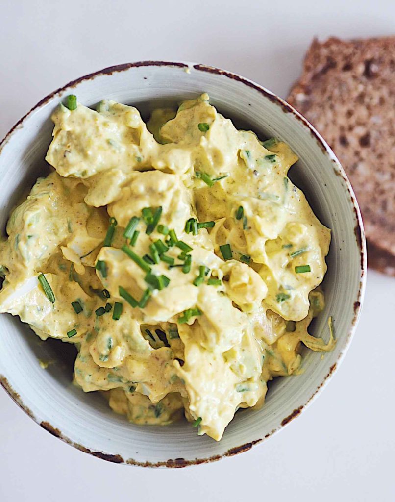 Æggesalat med avocado 1 Æggesalat med avocado