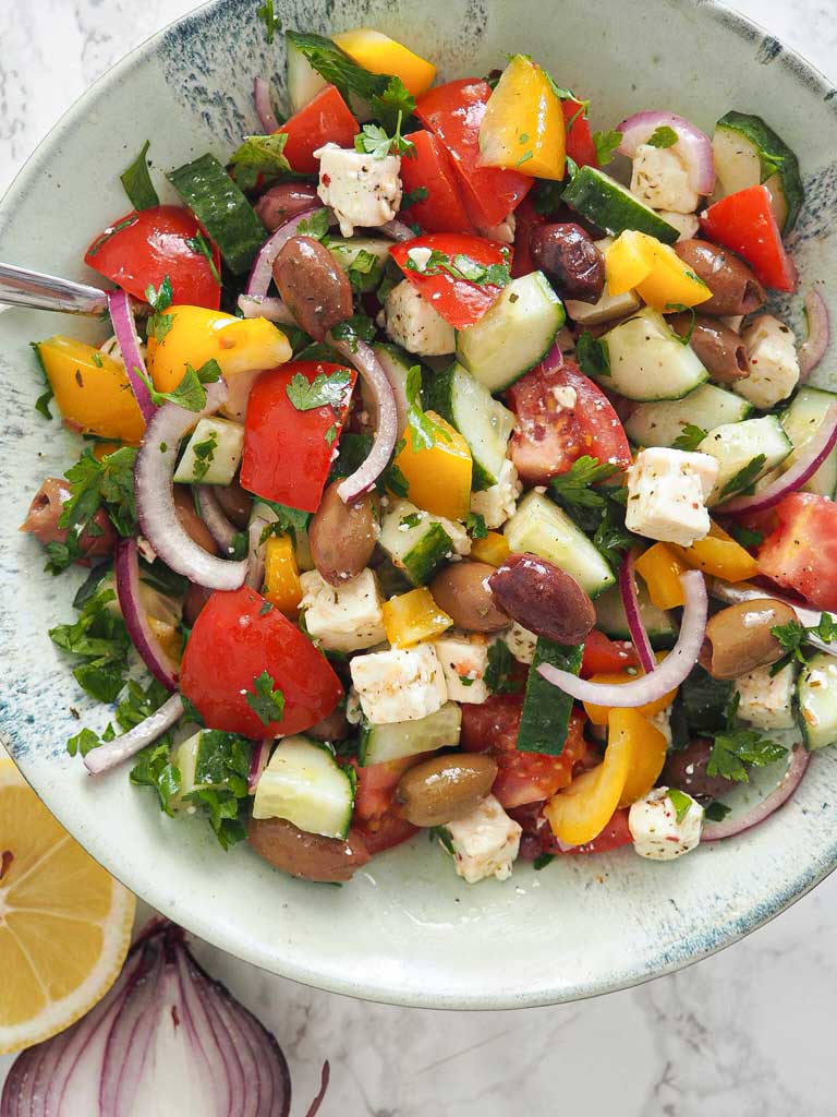 Nem græsk salat