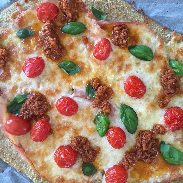 Glutenfri pizza med quinoa