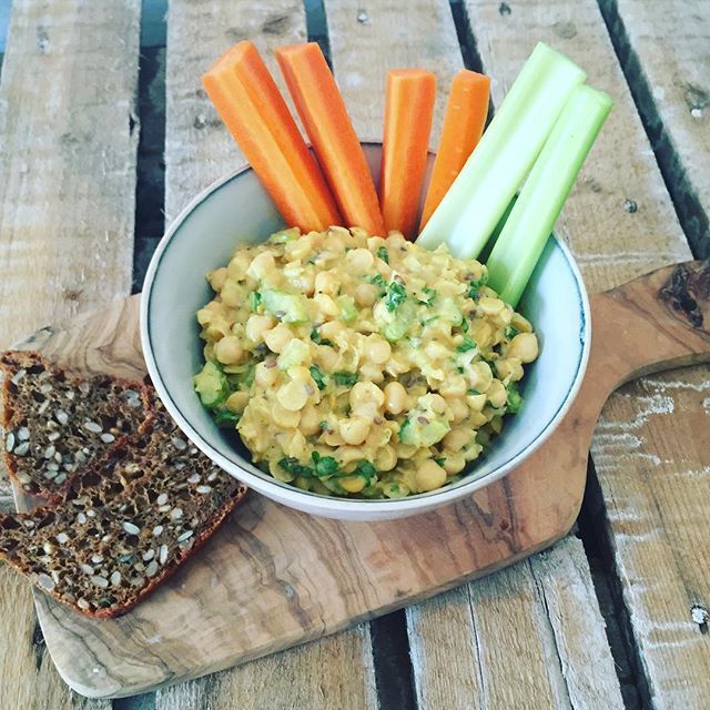 Vegansk æggesalat