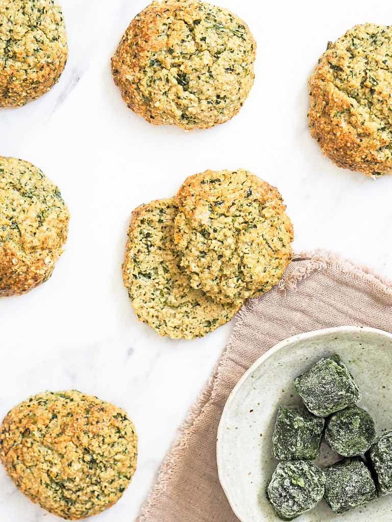 Glutenfri spinatboller