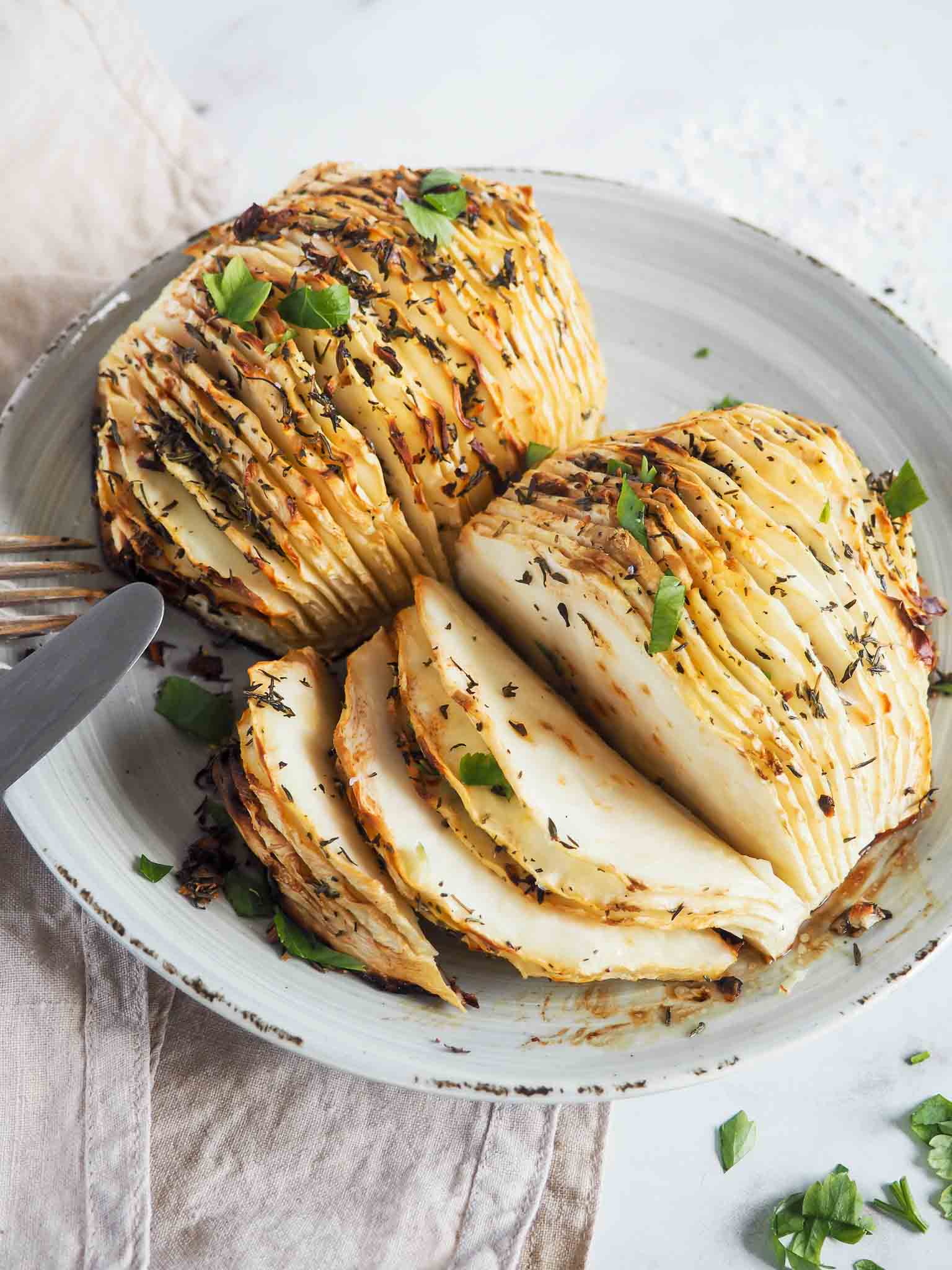 Hasselback knoldselleri