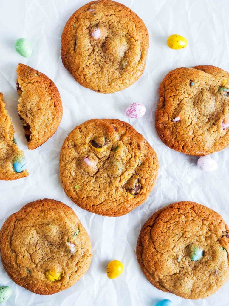 cookies med påskeæg