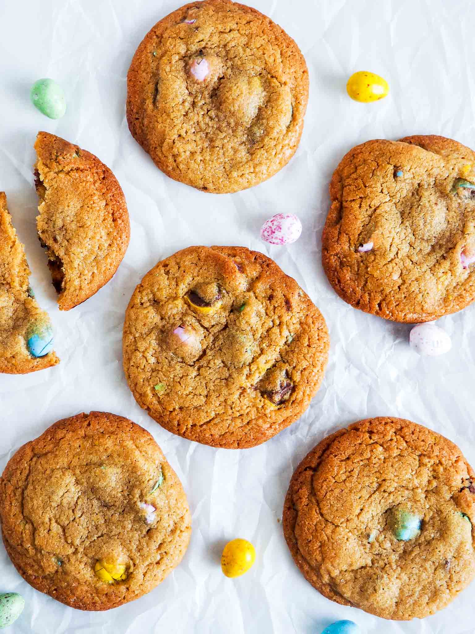 Cookies med påskeæg