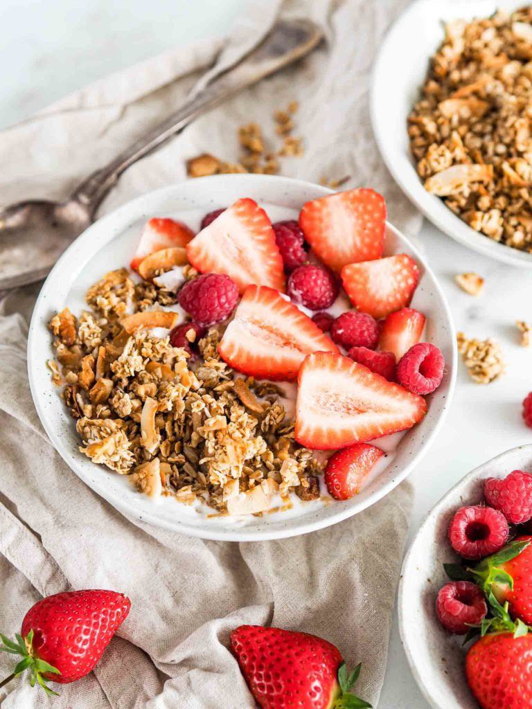 sund og sprød hjemmelavet müsli