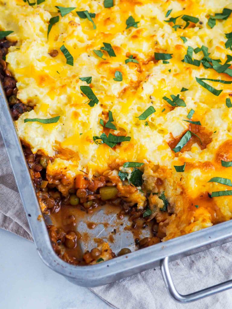 vegetarisk shepherds pie