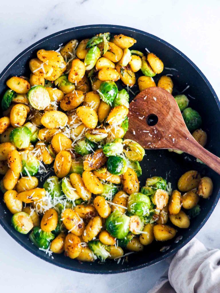 stegt gnocchi vegetarisk