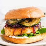 halloumi burger vegetarisk burger