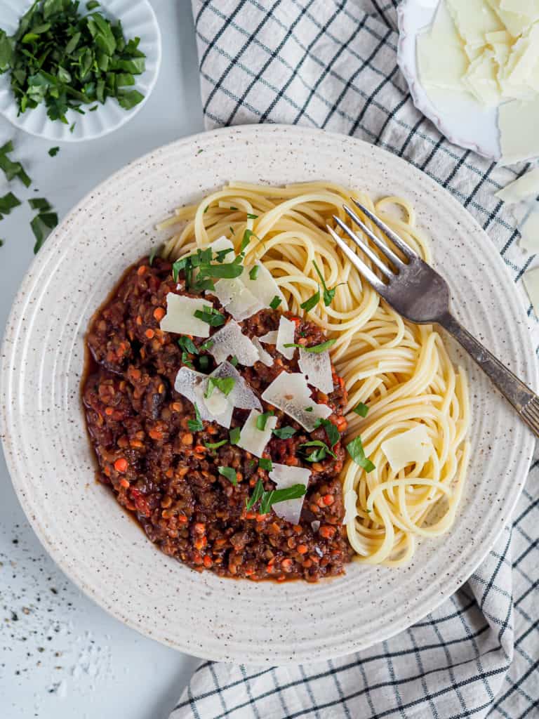 vegetar bolognese opskrift