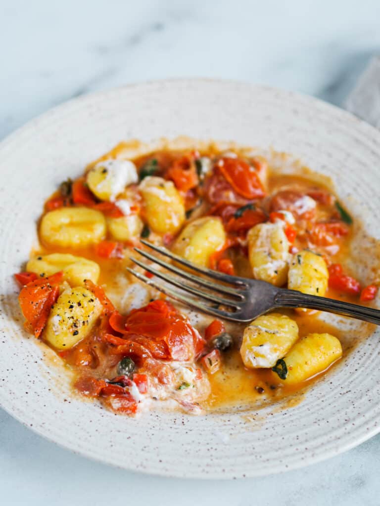 bedste gnocchi med tomatsauce