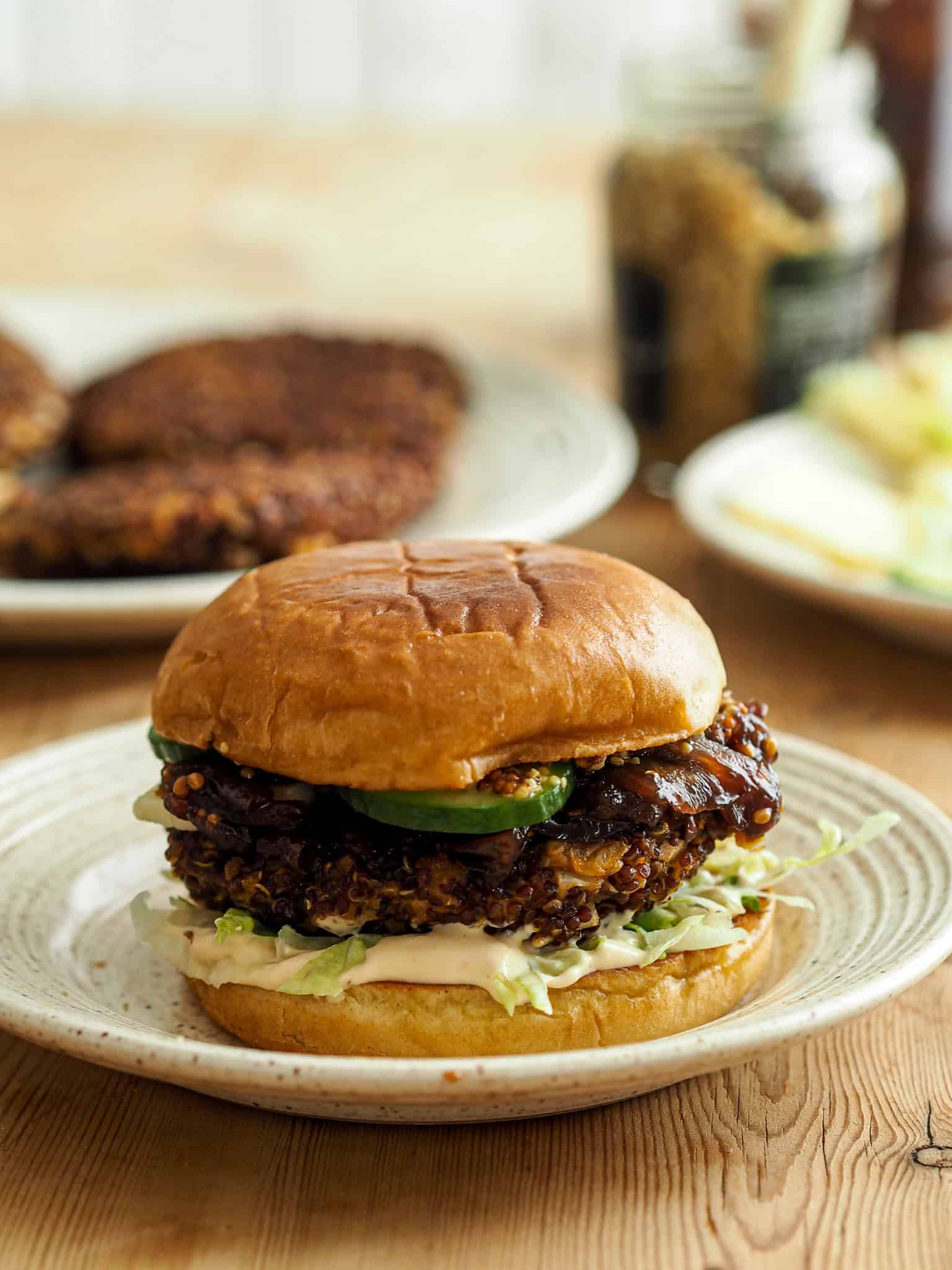 quinoa burger