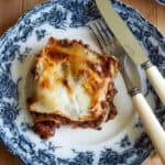 Et stykke beluga lasagne