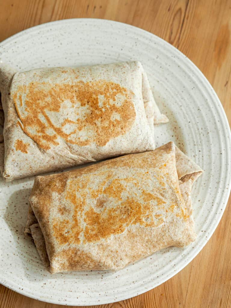 tortillapandekager med vegetarisk fyld