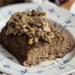 Svapmepostej hvor der er taget en skive fra den