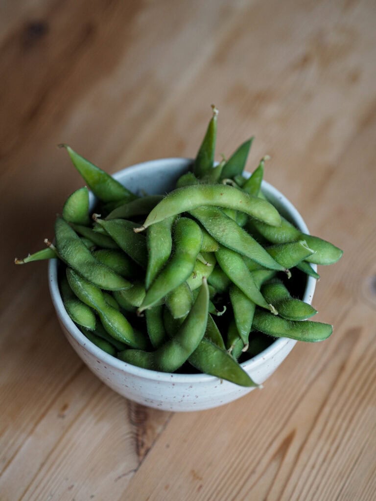 edamamebønner med skal