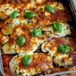 Aubergine lasagne
