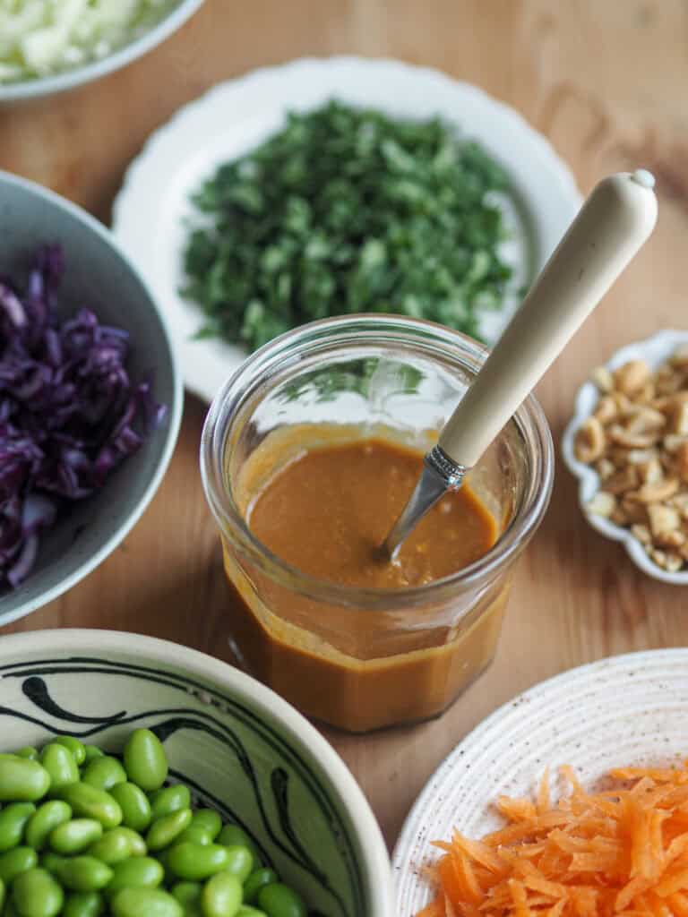 Ingredienser til quinoasalat