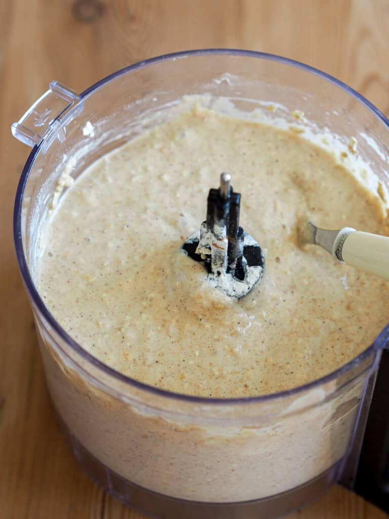 dej til bananpandekager med kikærter