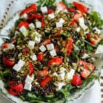 Sommersalat med belugalinser