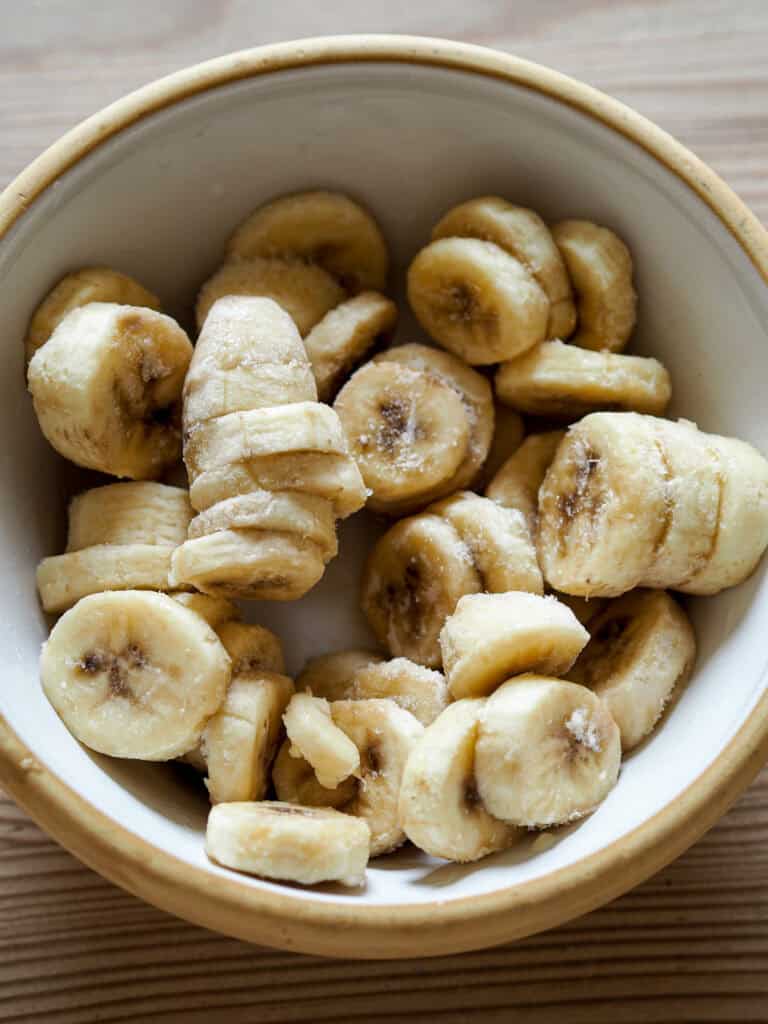 sund bananis med tahin
