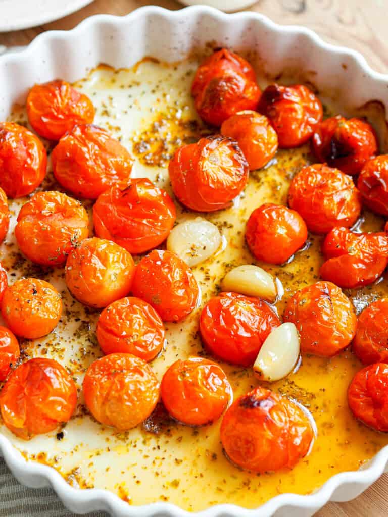 Bagte tomater med burrata