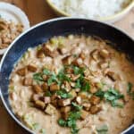 Butter beans i peanutbuttersauce